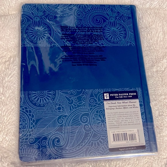 HARDCOVER PLANNER “I’m Dead. Now What?” - Picture 2 of 2